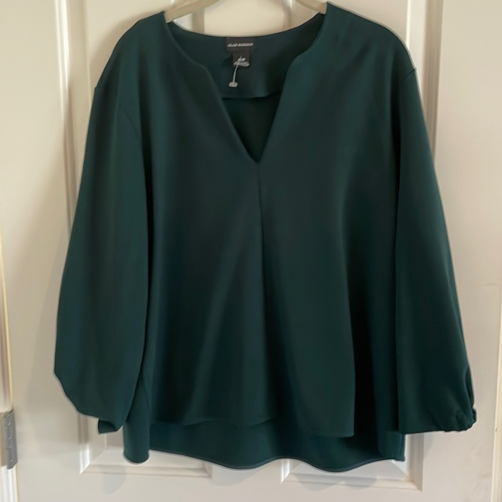 Club Monaco blouse, 3/4 slightly ballon sleeve